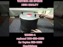 VKNTECH এয়ার স্প্রিং 1K8050-A W01-358-8050 DAYTON HENDRICKSON এর জন্য প্রতিস্থাপিত