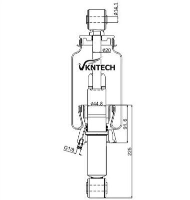 কেবিন এয়ার স্প্রিং 1076855 20889134 20427897 20721169 20775212 স্যাক্স 895213A মোন্রো CB0006 VKNTECH 1S5077 দ্বারা প্রতিস্থাপিত উচ্চ মানের কেবিন এয়ার স্প্রিং