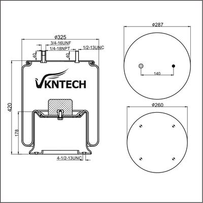 TRAILER AIR SPRING Contitech 4811N03 11 10.5-21 A 313 Firestone W01-358-8792 W01-358-9122 1T19L-11/F-11 Goodyear 1R13-038 1R13-048 1R14-045 Taurus KR622-9122 VKNTECH 1K9122 দ্বারা প্রতিস্থাপিত